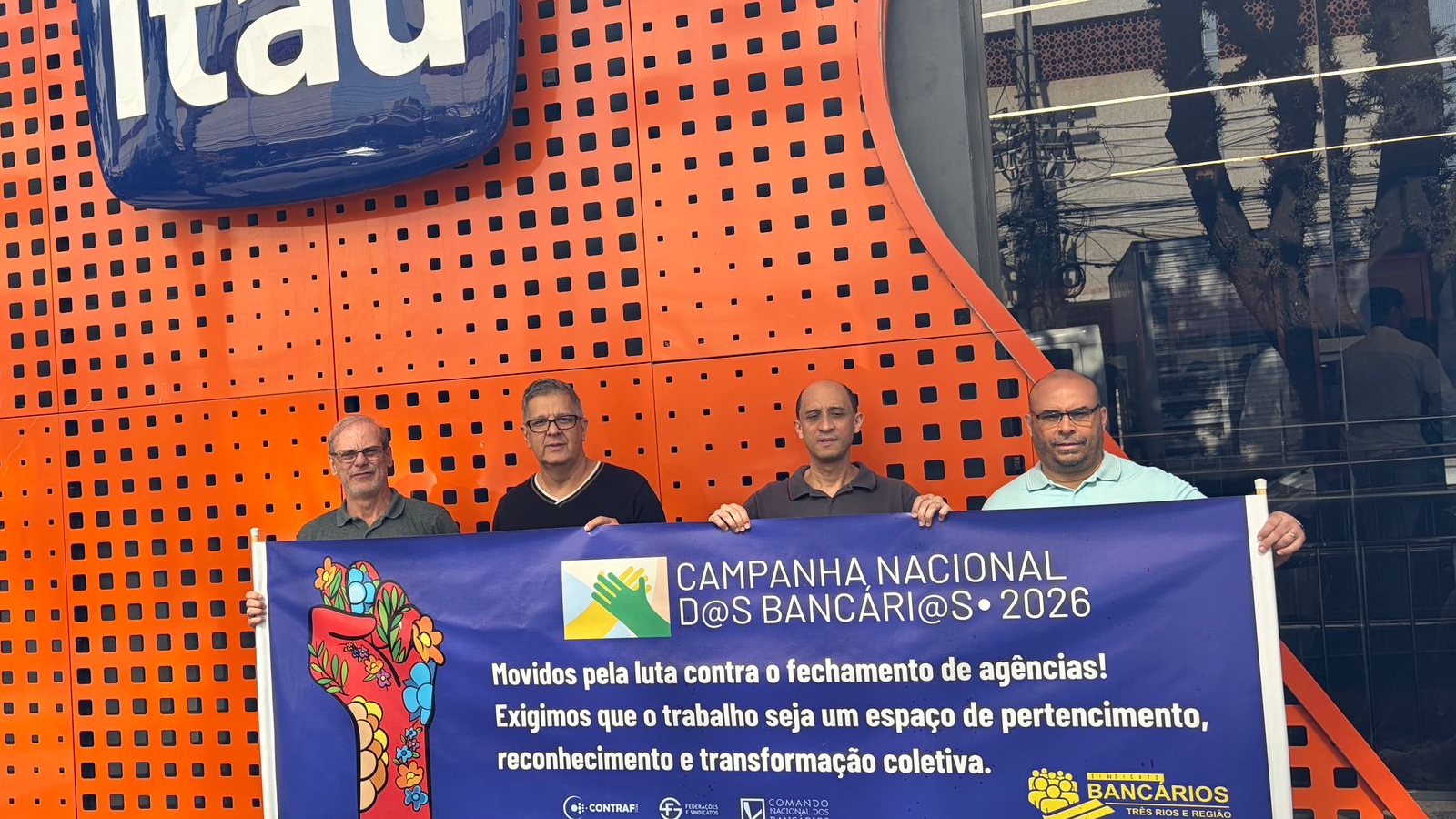 Sindicato dos Bancários de Três Rios e Região participa do Dia Nacional de Luta e integra mesa de negociações da Campanha Nacional 2026