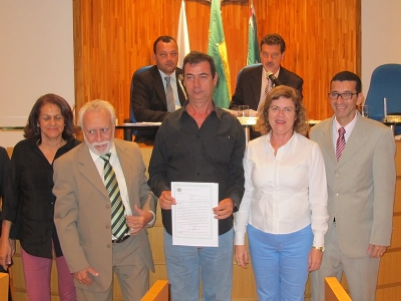 Homenagem da Câmara de Vereadores no dia 1º de Maio 2015