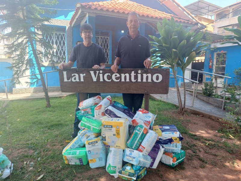 Sindicato agradece aos bancários pelas doações de fraldas geriátricas