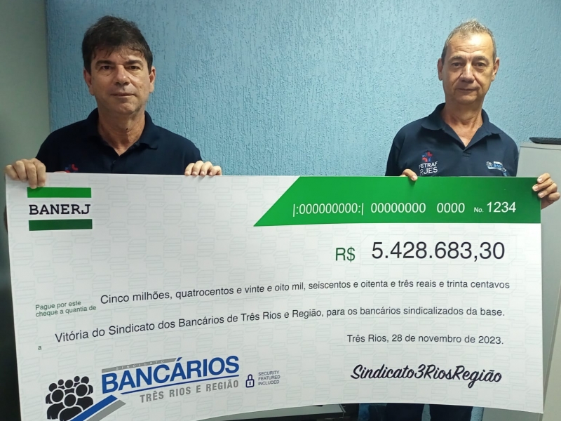 Sindicato ganha ação na justiça e o valor indenizado chega a mais de 5 milhões de reais